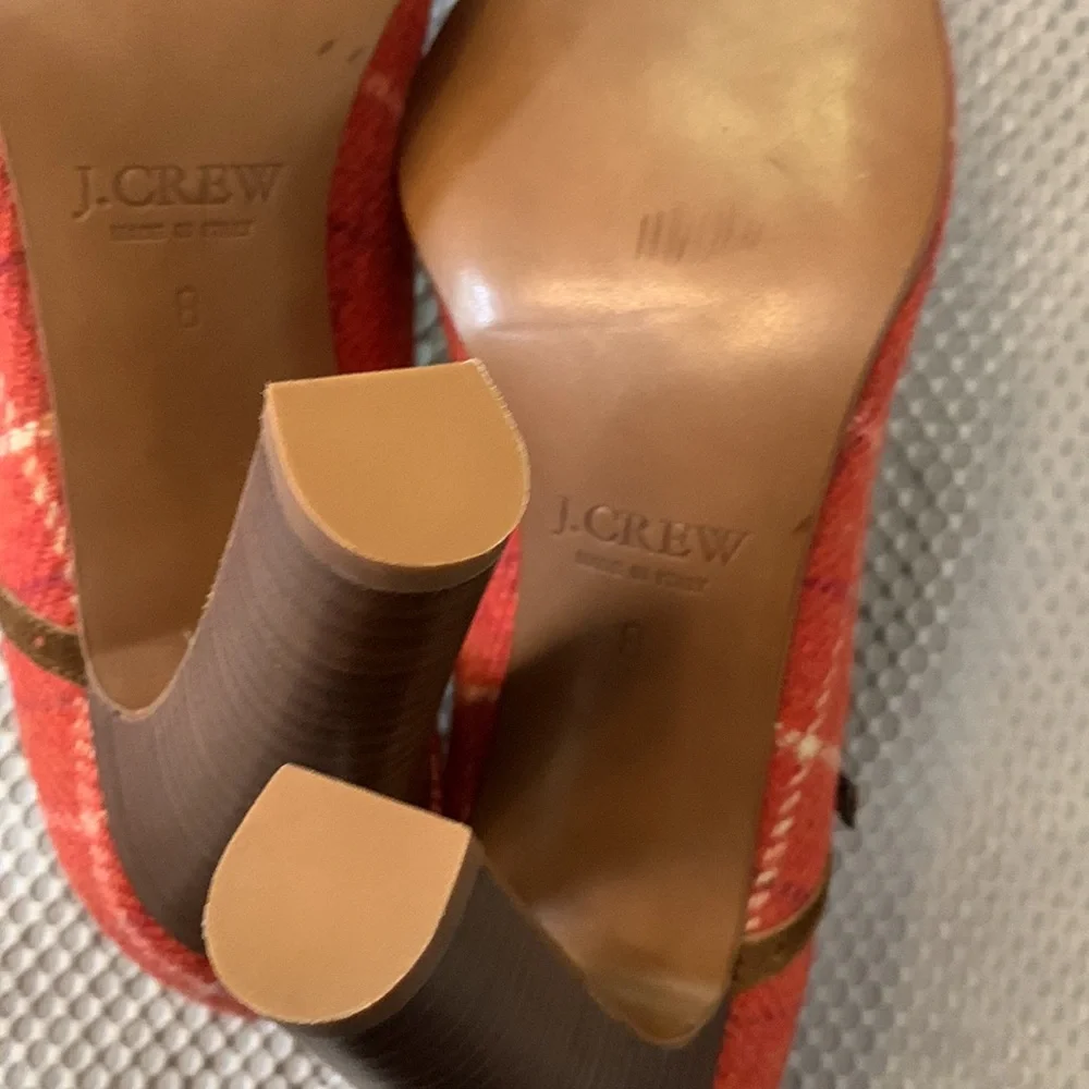 Made in Italy J Crew Women’s Shoes; Mary Jane with 3.75 heel and rounded front